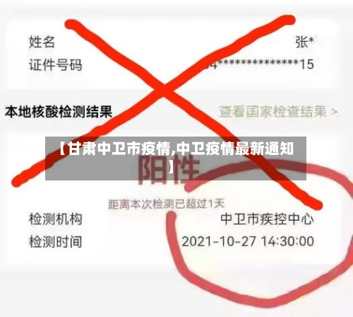 【甘肃中卫市疫情,中卫疫情最新通知】-第2张图片