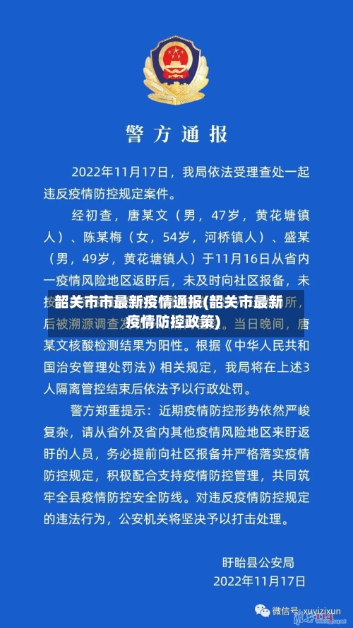 韶关市市最新疫情通报(韶关市最新疫情防控政策)-第1张图片