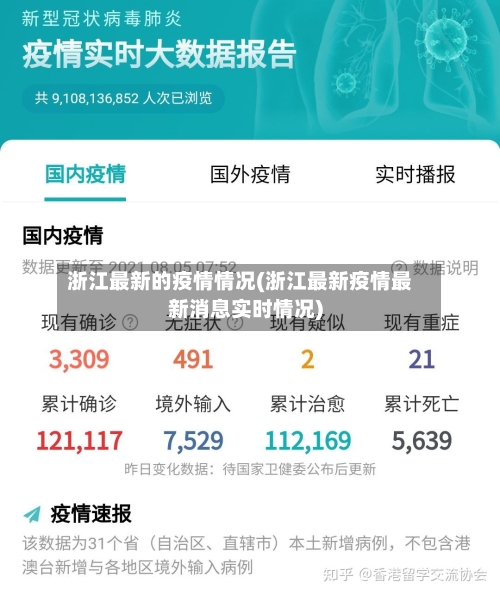 浙江最新的疫情情况(浙江最新疫情最新消息实时情况)-第1张图片