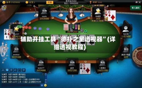 辅助开挂工具“德扑之星透视器	”(详细透视教程)-第2张图片