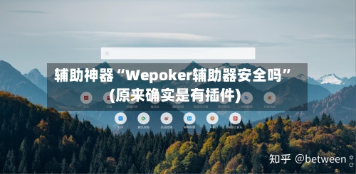 辅助神器“Wepoker辅助器安全吗	”(原来确实是有插件)-第1张图片