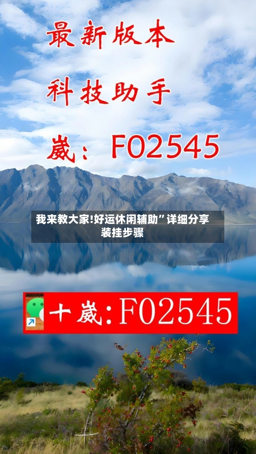 我来教大家!好运休闲辅助	”详细分享装挂步骤-第2张图片