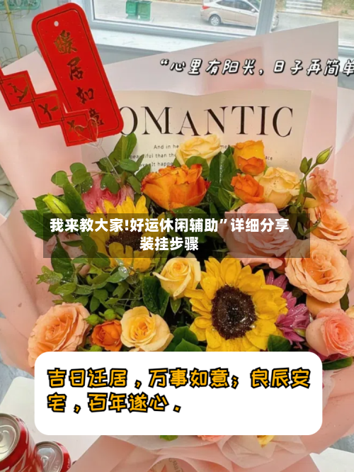 我来教大家!好运休闲辅助”详细分享装挂步骤-第1张图片