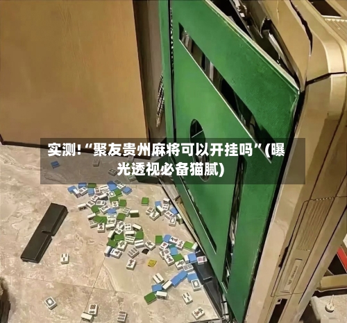 实测!“聚友贵州麻将可以开挂吗	”(曝光透视必备猫腻)-第2张图片