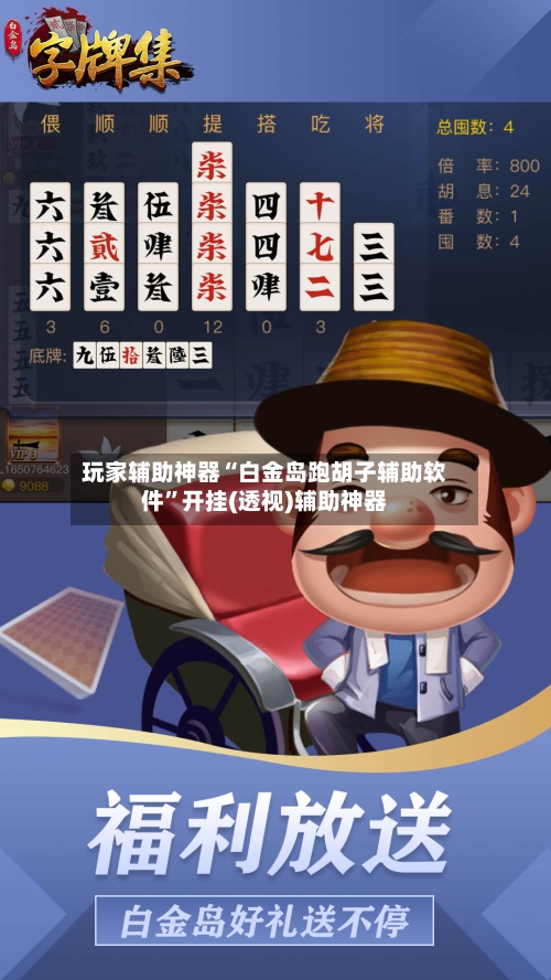 玩家辅助神器“白金岛跑胡子辅助软件”开挂(透视)辅助神器-第1张图片