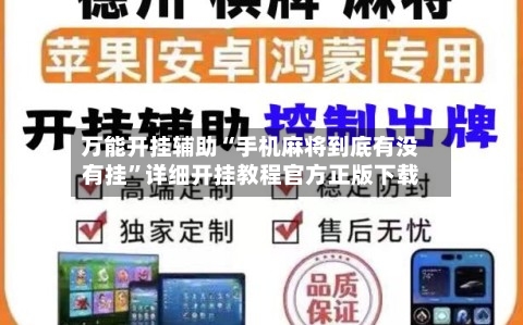 万能开挂辅助“手机麻将到底有没有挂”详细开挂教程官方正版下载-第2张图片