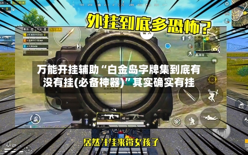 万能开挂辅助“白金岛字牌集到底有没有挂(必备神器)”其实确实有挂-第2张图片
