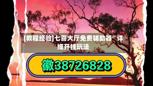 [教程经验]七喜大厅免费辅助器”详细开挂玩法-第1张图片