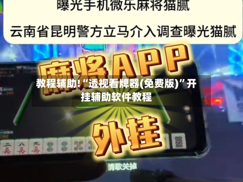 教程辅助!“透视看牌器(免费版)	”开挂辅助软件教程-第1张图片