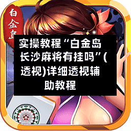 实操教程“白金岛长沙麻将有挂吗”(透视)详细透视辅助教程-第3张图片