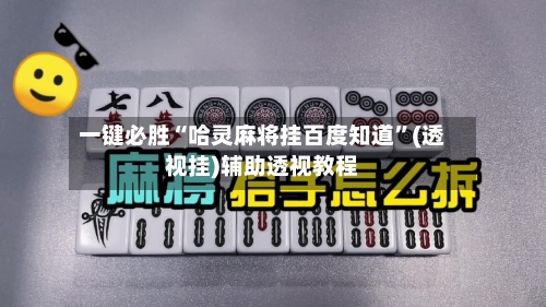 一键必胜“哈灵麻将挂百度知道	”(透视挂)辅助透视教程-第2张图片