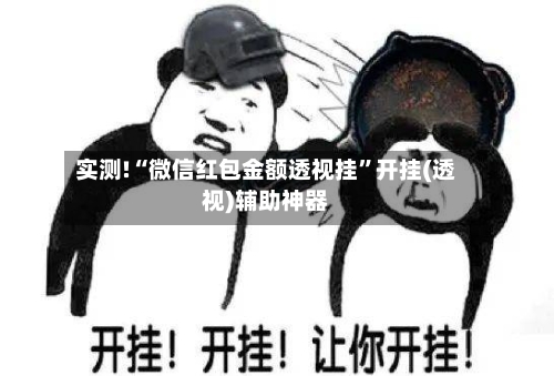 实测!“微信红包金额透视挂	”开挂(透视)辅助神器-第2张图片