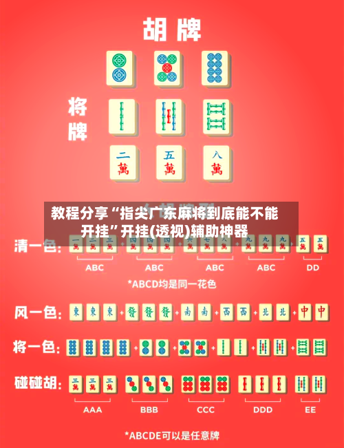 教程分享“指尖广东麻将到底能不能开挂”开挂(透视)辅助神器-第2张图片