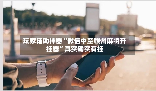玩家辅助神器“微信中至赣州麻将开挂器”其实确实有挂-第1张图片