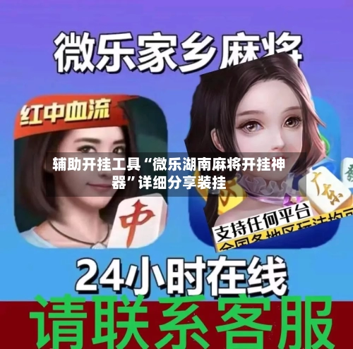 辅助开挂工具“微乐湖南麻将开挂神器”详细分享装挂-第3张图片