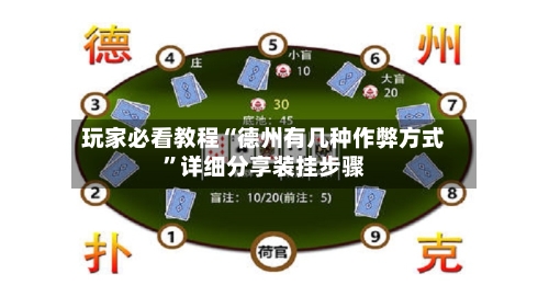玩家必看教程“德州有几种作弊方式”详细分享装挂步骤-第2张图片