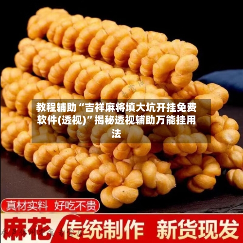 教程辅助“吉祥麻将填大坑开挂免费软件(透视)”揭秘透视辅助万能挂用法-第1张图片