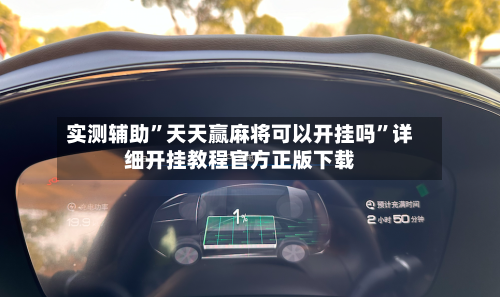 实测辅助”天天赢麻将可以开挂吗”详细开挂教程官方正版下载-第1张图片