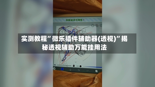 实测教程	”微乐插件辅助器(透视)”揭秘透视辅助万能挂用法-第1张图片
