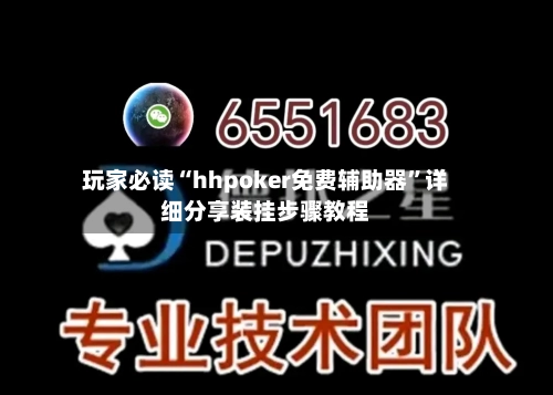 玩家必读“hhpoker免费辅助器”详细分享装挂步骤教程-第2张图片