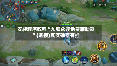 安装程序教程“九酷众娱免费辅助器”(透视)其实确实有挂-第3张图片