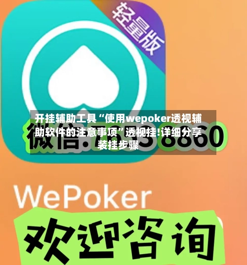 开挂辅助工具“使用wepoker透视辅助软件的注意事项”透视挂!详细分享装挂步骤-第2张图片