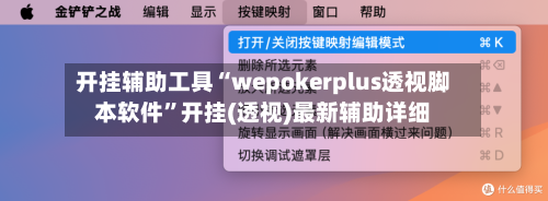 开挂辅助工具“wepokerplus透视脚本软件	”开挂(透视)最新辅助详细-第3张图片