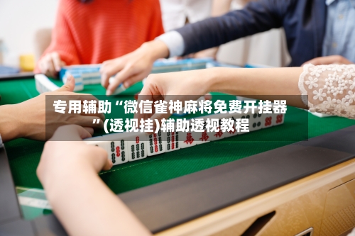 专用辅助“微信雀神麻将免费开挂器	”(透视挂)辅助透视教程-第1张图片