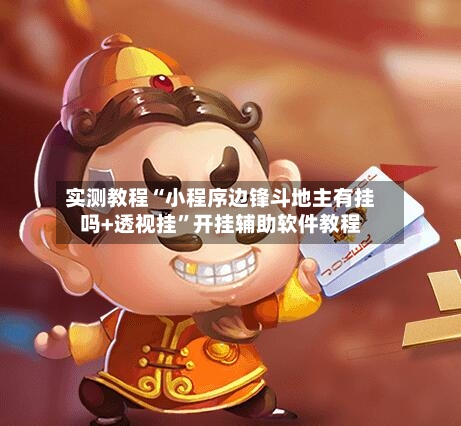 实测教程“小程序边锋斗地主有挂吗+透视挂”开挂辅助软件教程-第3张图片
