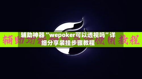辅助神器“wepoker可以透视吗”详细分享装挂步骤教程-第2张图片