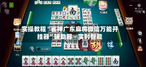 实操教程“雀神广东麻将微信万能开挂器”辅助器 - 实时智能-第1张图片