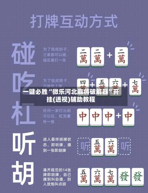 一键必胜“微乐河北麻将破解器”开挂(透视)辅助教程-第1张图片