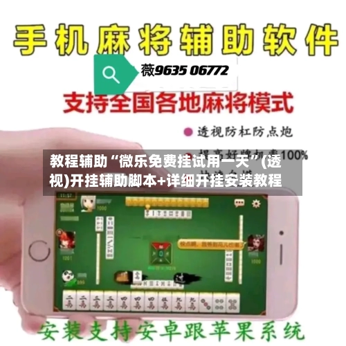 教程辅助“微乐免费挂试用一天”(透视)开挂辅助脚本+详细开挂安装教程-第1张图片