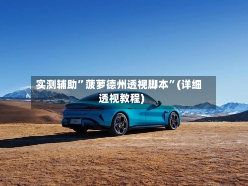 实测辅助”菠萝德州透视脚本	”(详细透视教程)-第1张图片