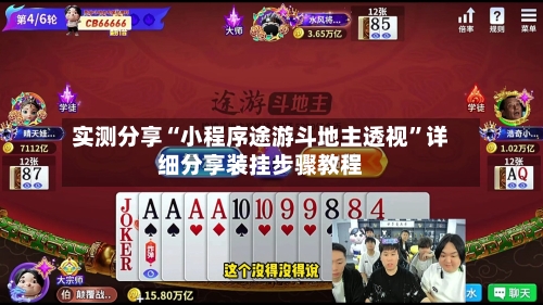 实测分享“小程序途游斗地主透视”详细分享装挂步骤教程-第1张图片