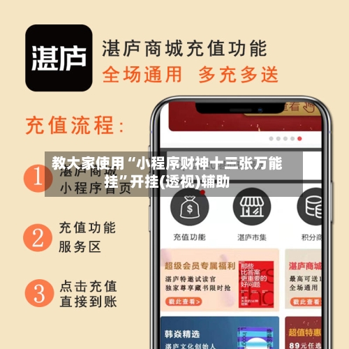 教大家使用“小程序财神十三张万能挂”开挂(透视)辅助-第3张图片