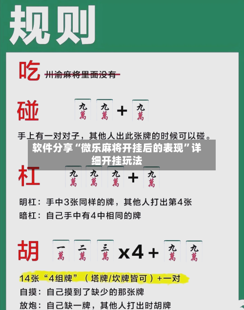 软件分享“微乐麻将开挂后的表现	”详细开挂玩法-第3张图片