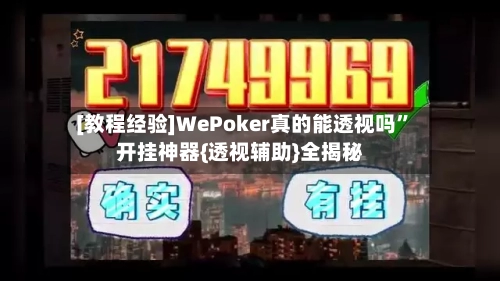 [教程经验]WePoker真的能透视吗”开挂神器{透视辅助}全揭秘-第1张图片