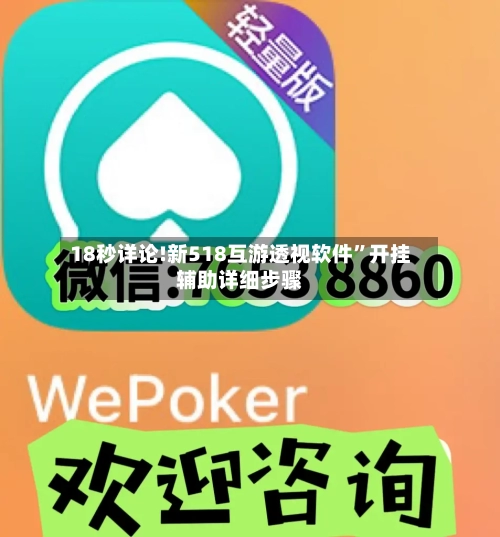 18秒详论!新518互游透视软件”开挂辅助详细步骤-第1张图片