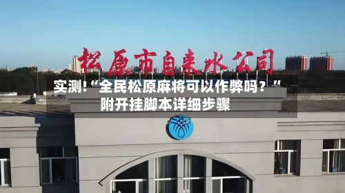 实测!“全民松原麻将可以作弊吗？”附开挂脚本详细步骤-第3张图片