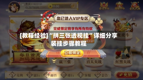 [教程经验]“拼三张透视挂”详细分享装挂步骤教程-第2张图片