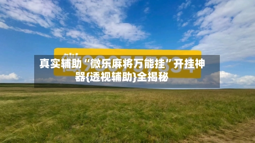 真实辅助“微乐麻将万能挂	”开挂神器{透视辅助}全揭秘-第1张图片