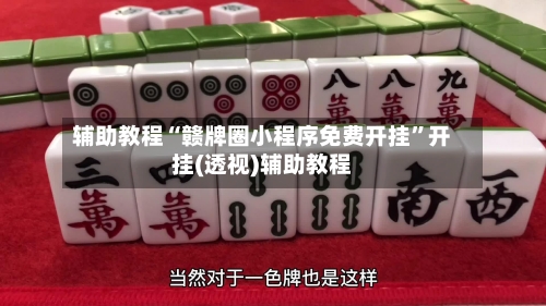 辅助教程“赣牌圈小程序免费开挂”开挂(透视)辅助教程-第3张图片