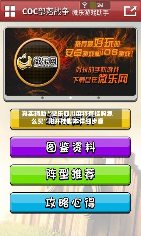 真实辅助“微乐四川麻将有挂吗怎么买”附开挂脚本详细步骤-第3张图片