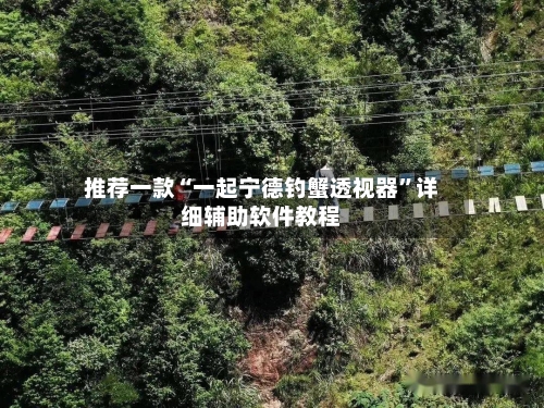 推荐一款“一起宁德钓蟹透视器”详细辅助软件教程-第2张图片