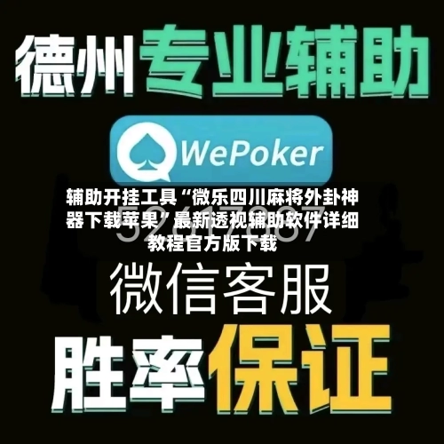 辅助开挂工具“微乐四川麻将外卦神器下载苹果”最新透视辅助软件详细教程官方版下载-第3张图片
