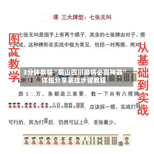 3分钟教程“蜀山四川麻将必赢神器”详细分享装挂步骤教程-第2张图片