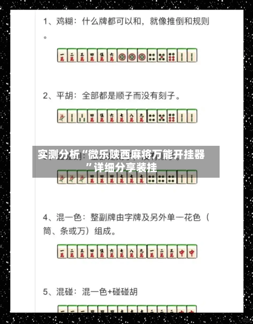 实测分析“微乐陕西麻将万能开挂器	”详细分享装挂-第3张图片