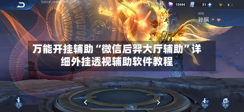 万能开挂辅助“微信后羿大厅辅助”详细外挂透视辅助软件教程-第1张图片