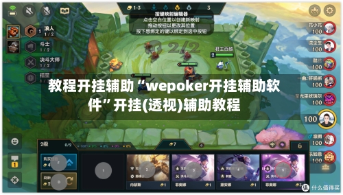 教程开挂辅助“wepoker开挂辅助软件	”开挂(透视)辅助教程-第2张图片